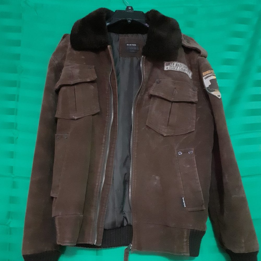 ENERGIE GOLD JACKET LARGE PRE OWNED